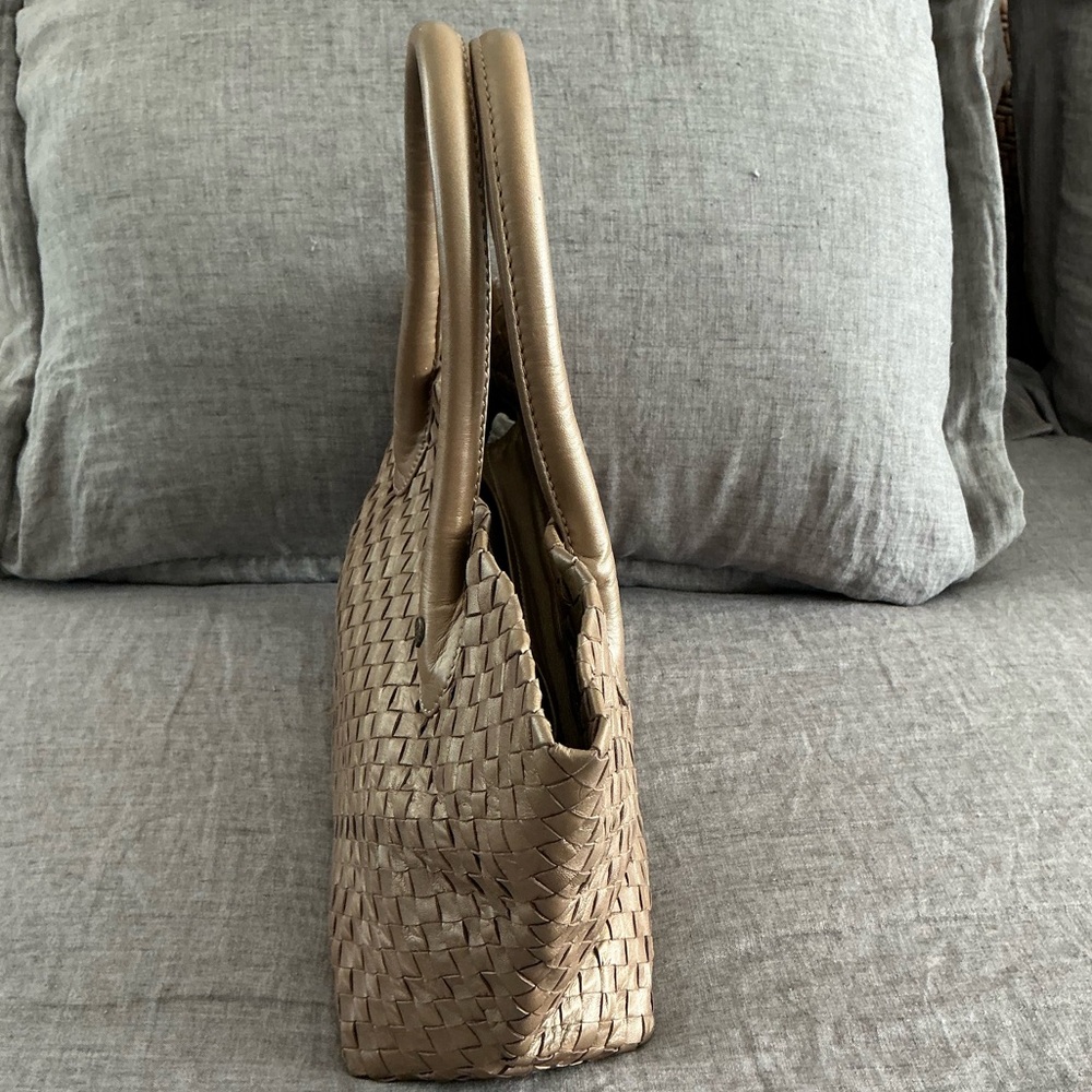 Helen Kaminski Australia Tan Woven Handbag - Picture 8 of 11